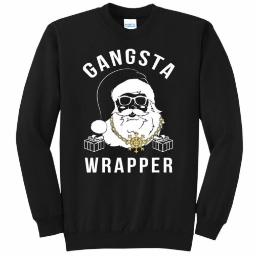 gangster wrapper sweatshirt