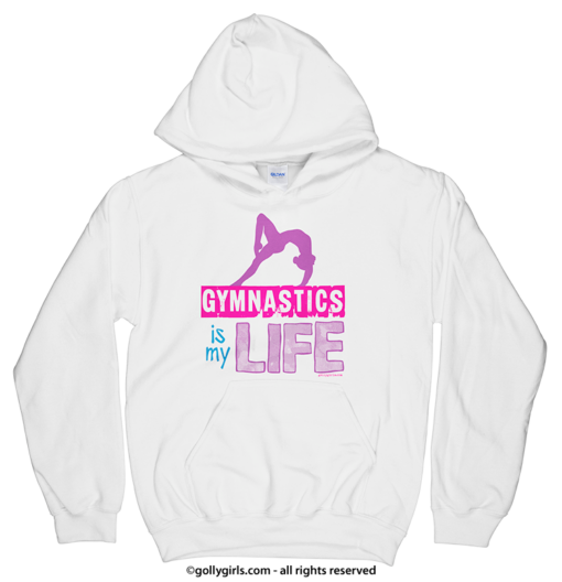 girls gymnastics hoodie