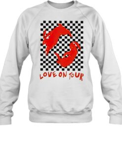 love on tour crewneck sweatshirt