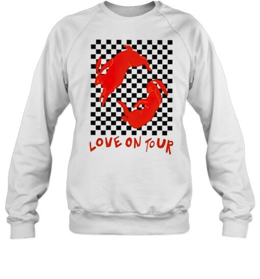 love on tour crewneck sweatshirt