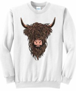 highland cow sweatshirt