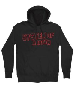 system of a down zip up hoodie