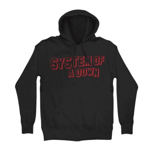 system of a down zip up hoodie