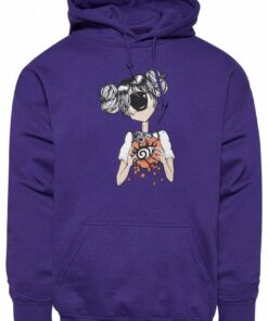 purple minion hoodie