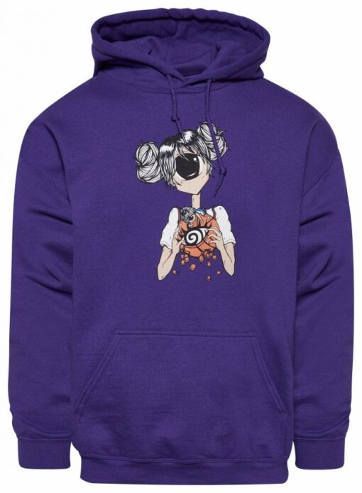 purple minion hoodie