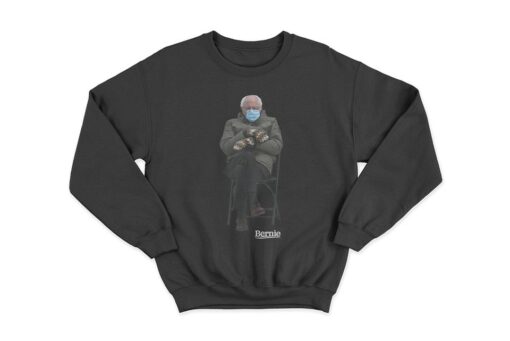 bernie meme sweatshirt