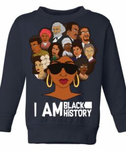 i am black history sweatshirt