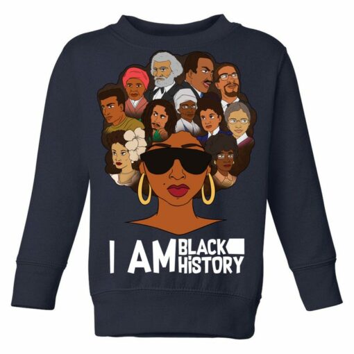 i am black history sweatshirt