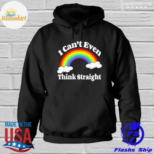 can't think straight hoodie