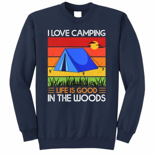 camping life sweatshirt