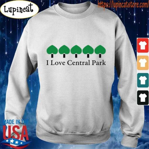 i love central park sweatshirt