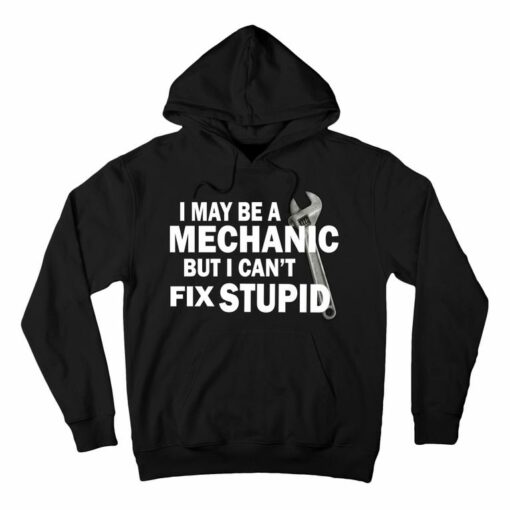 mechanic hoodies funny