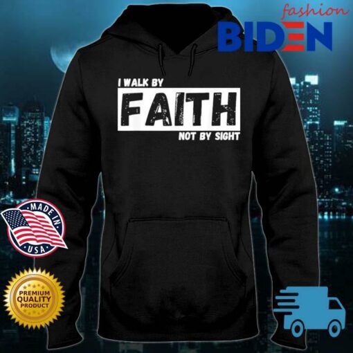 walk by faith hoodie