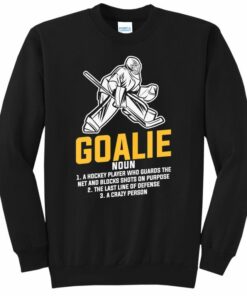 hockey goalie sweatshirts