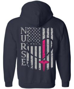 nurse zip up hoodie