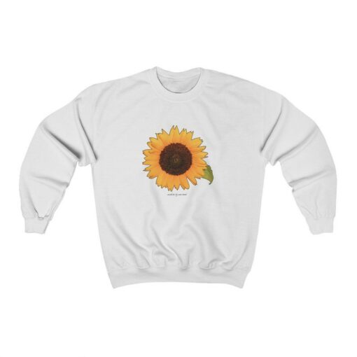 sunflower crewneck sweatshirt