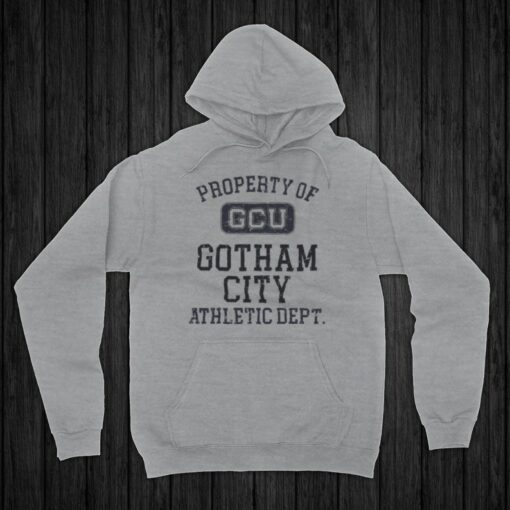 property of gotham city hoodie cyborg