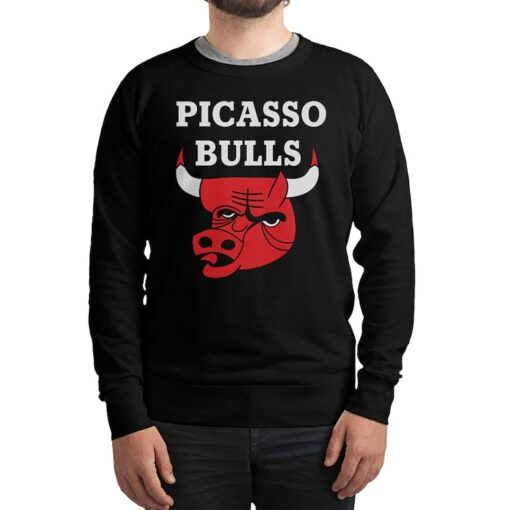 picasso bulls sweatshirt