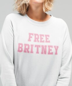 free britney sweatshirt pink