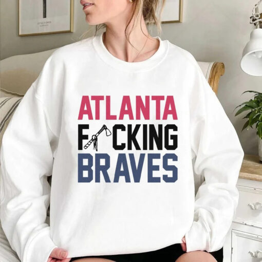 atlanta braves vintage sweatshirt