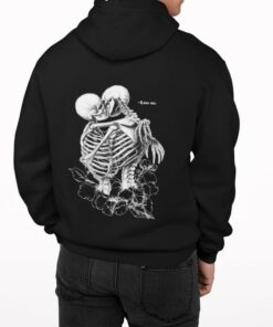 skeleton gem hoodie