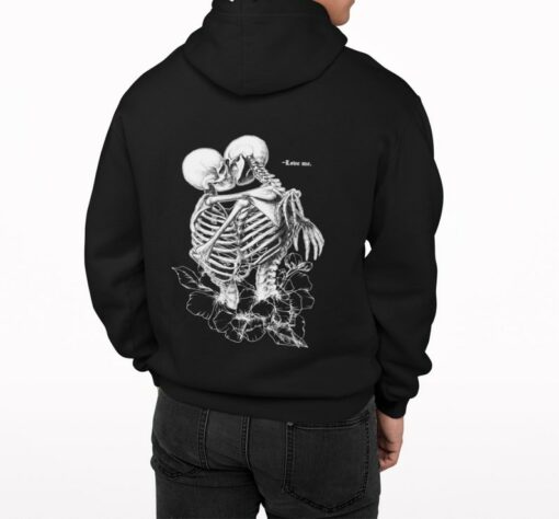 skeleton gem hoodie
