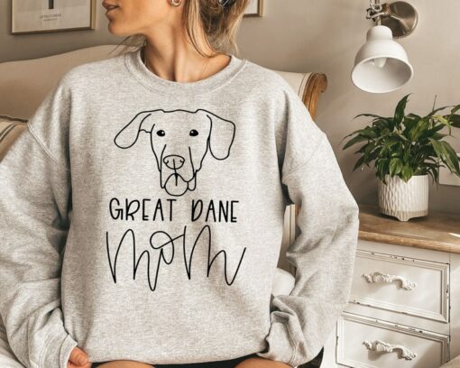 great dane mom sweatshirt