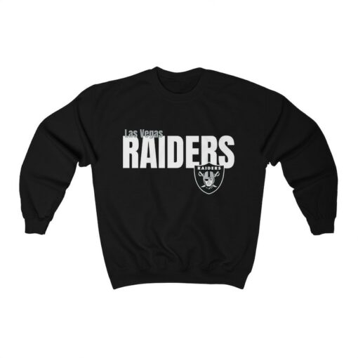 las vegas raiders crewneck sweatshirt