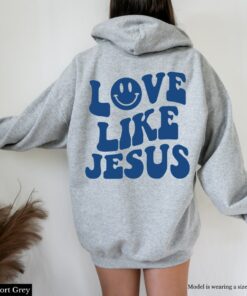 jesus image hoodie