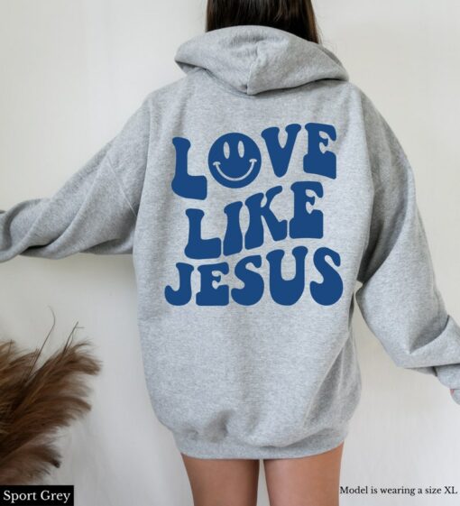 jesus image hoodie