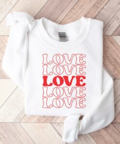 valentines sweatshirt womens