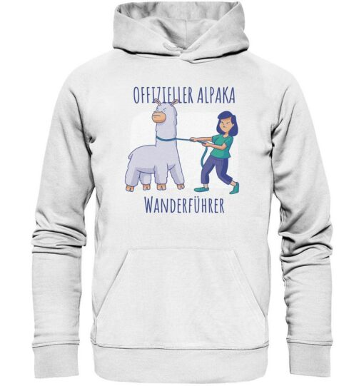 alpaca hoodie hiking