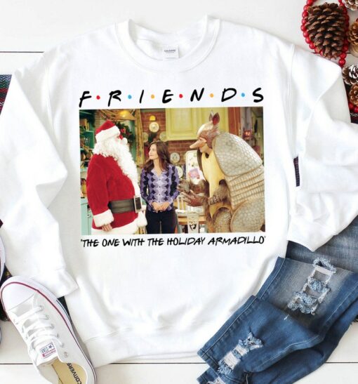 holiday armadillo sweatshirt