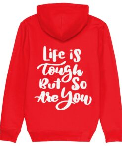 hoodie with positive message