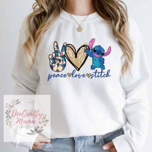 love stitch sweatshirt