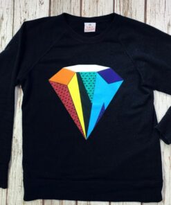 blue diamond crewneck sweatshirt