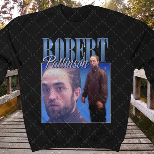 robert pattinson sweatshirt meme