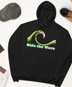 ride the wave hoodie