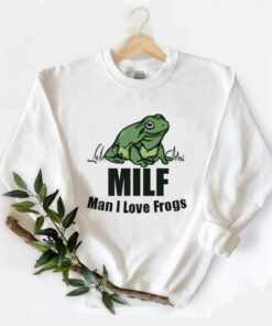 man i love frogs sweatshirt