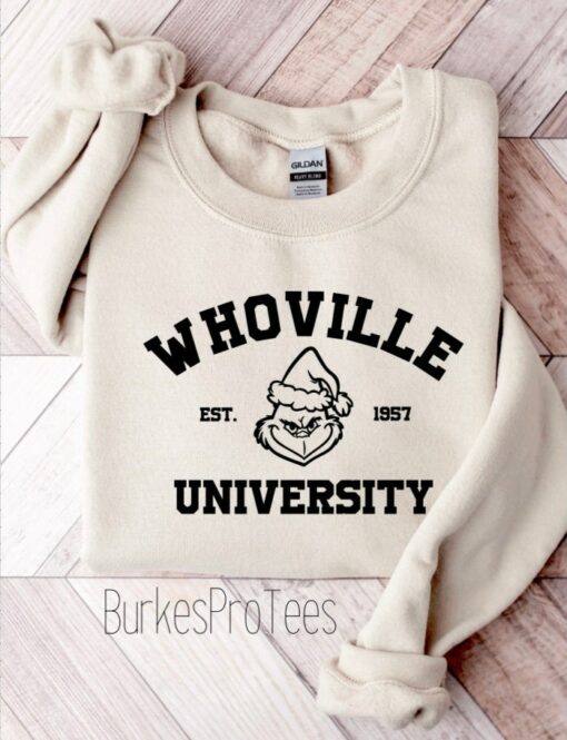 grinch university sweatshirt