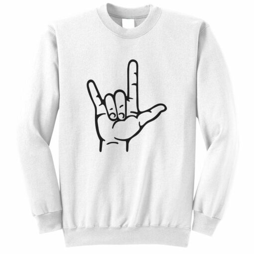 asl sweatshirt