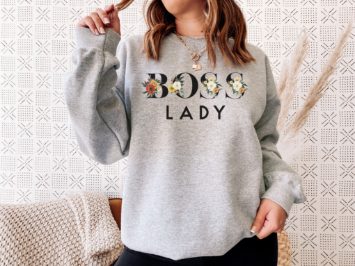 boss lady sweatshirt