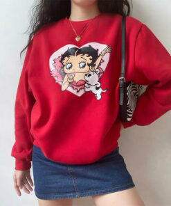 betty boop sweatshirt