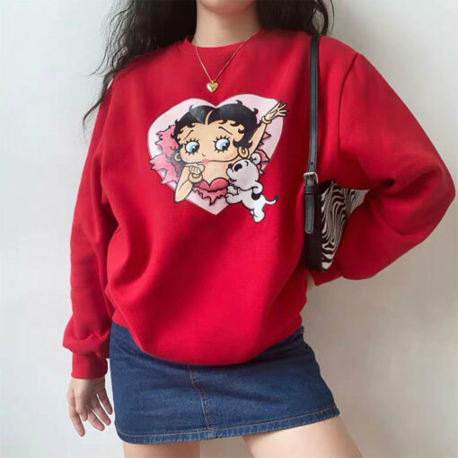 betty boop sweatshirt