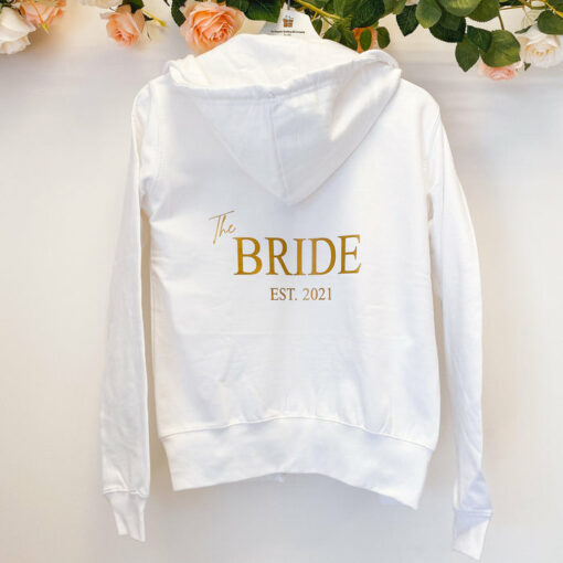 bridesmaid hoodies