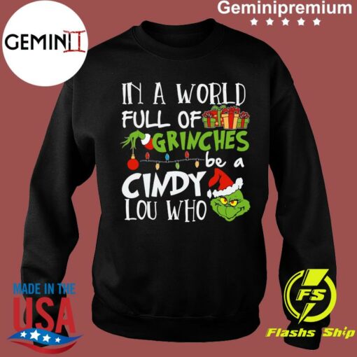 cindy lou who sweatshirt