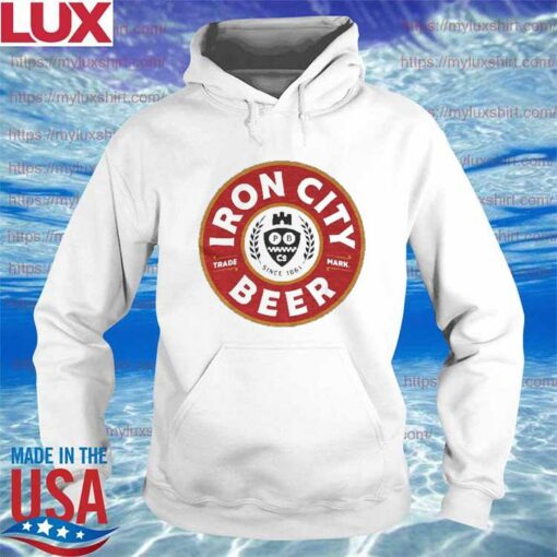 iron city beer hoodie