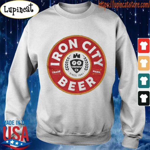 iron city beer sweatshirt