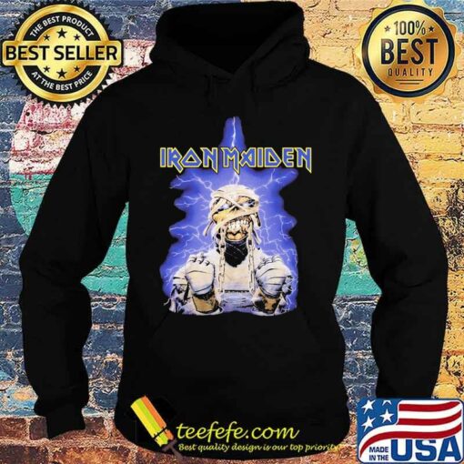 iron maiden powerslave hoodie