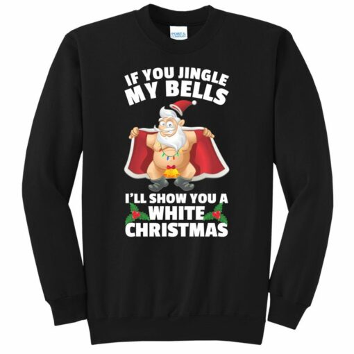 white christmas sweatshirt